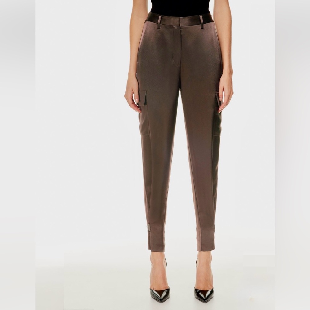 Babaton Refined Satin Cargo Pants